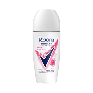 Imagen de REXONA Advanced protection bright bouquet Desodorante roll on para mujer sin alcohol y con aroma floral 50 ml.