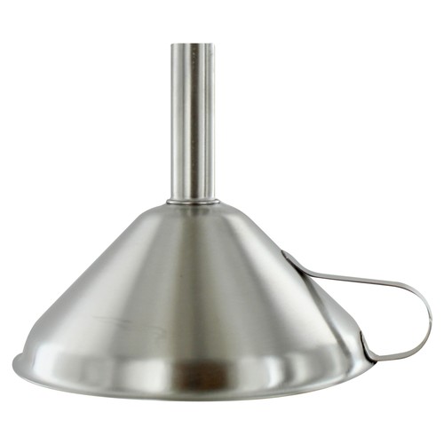 Embudo de acero inoxidable, 12 centímetros de diámetro PRODUCTO ALCAMPO.