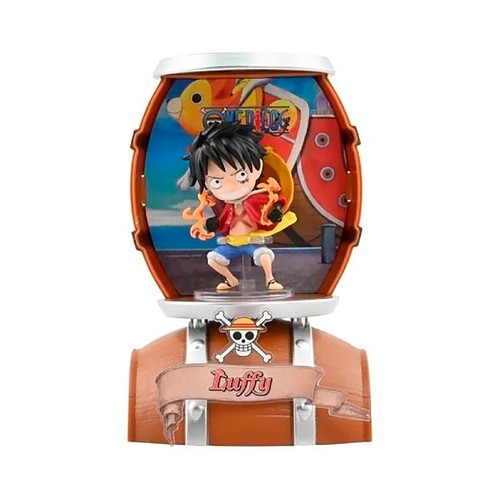 One piece - surtido figura sorpresa en barril. YUME
