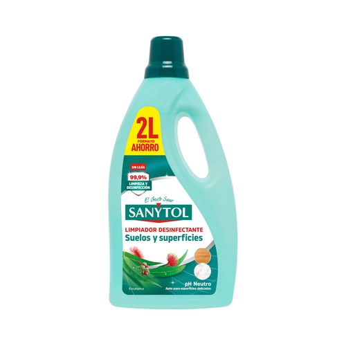 SANYTOL Limpiador Desinfectante Limpiahogar 2000 ml.