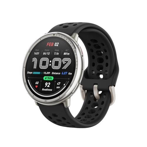 Smartwatch Amazfit Active 2 round NFC, color negro, 3,35 cm (1.32")