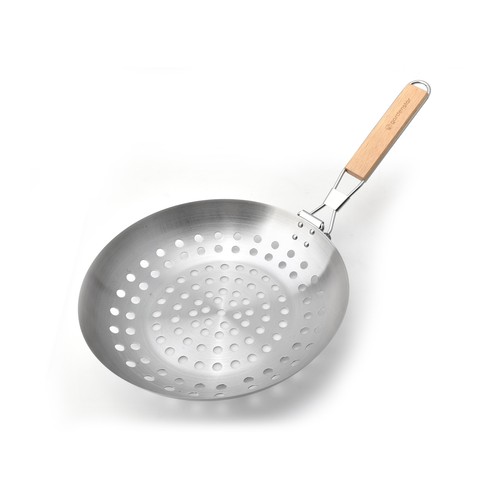 Asador de castañas 28cm de diámetro, GARDENSTAR.