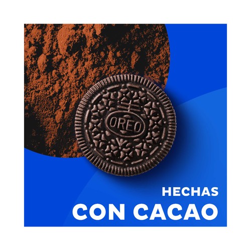 OREO Galletas de cacao con relleno doble de crema de vainilla 157 g.
