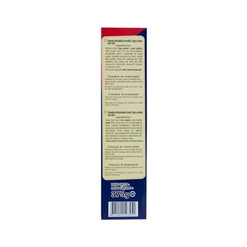 RIK & ROK Cereales con miel 375 g.