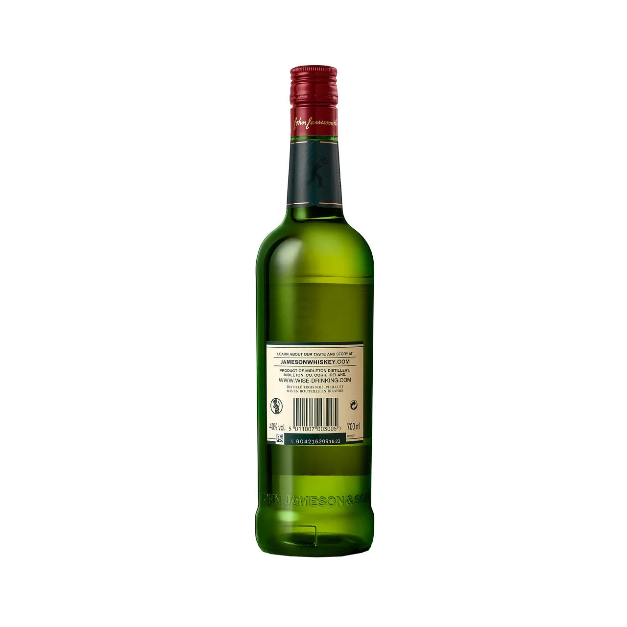 Whisky irlandés botella 70 cl.