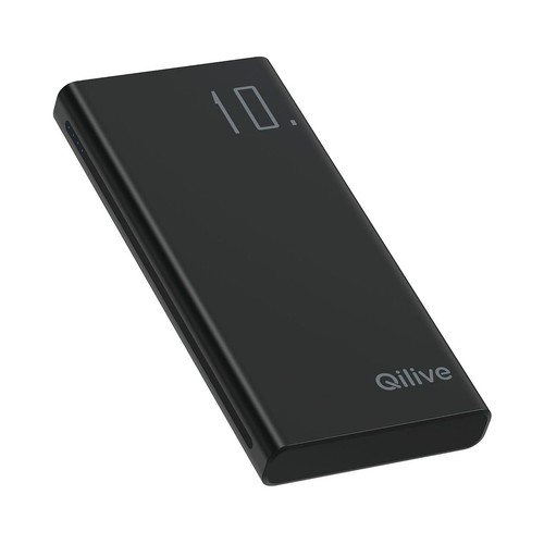 Batería externa QILIVE 600183092, 10000 Mah, 15W