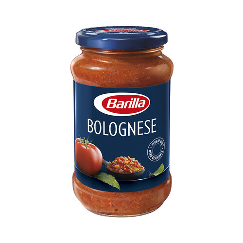 BARILLA Salsa Bolognese (Boloñesa) con base de tomate BARILLA 400 g.
