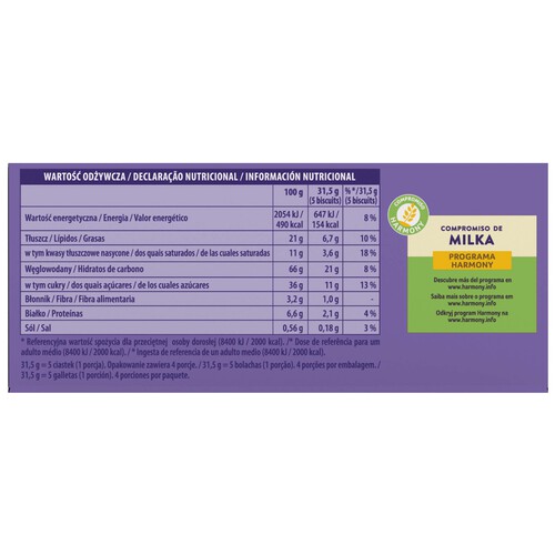 MILKA MILKA galletas choco finas cubiertas de chocolate con leche caja 126 gr.