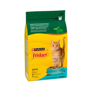 FRISKIES Alimento seco para gato adulto océano y verduras 1,5 kg