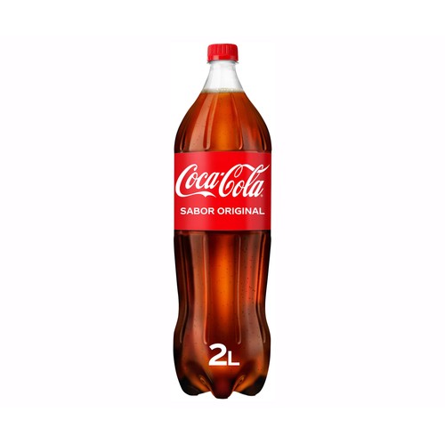 COCA COLA Refresco de cola sabor original botella de 2 l.