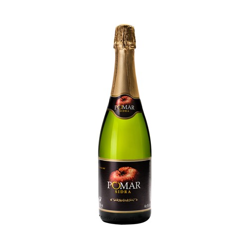 POMAR Sidra extra elaborada mediante el método de fermentación tradicional botella 75 cl.