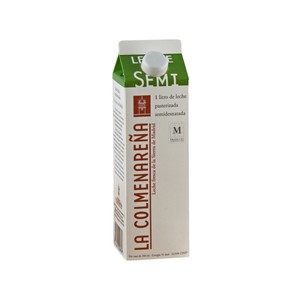 Imagen de LA COLMENAREÑA Leche de vaca, semidesnatada, fresca y pasteurizada 1 l.