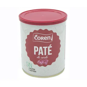 COREN Paté de hígado de cerdo con tapa 840g