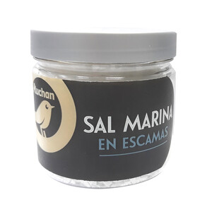 ALCAMPO GOURMET Sal marina en escamas ALCAMPO GOURMET 125 g.