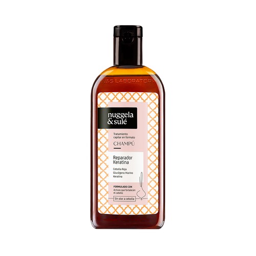 NUGGELA & SULÉ Polinesia Champú con Keratina, Colágeno y Ácido Hialurónico 250 ml.