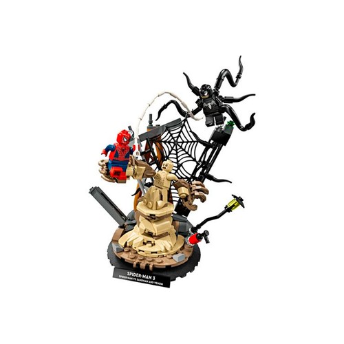 LEGO Super Heroes 76334 Batalla Legendaria: Spider-Man vs. Sandman.