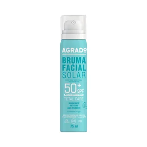 AGRADO Protector solar facial apto para pieles sensibles con FPS 50+ (muy alto) 75 ml.