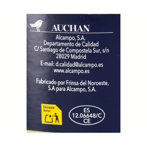 PRODUCTO ALCAMPO Collection Bonito del Norte MSC (Pesca sostenible certificada) en escabeche 500 g. Producto alcampo