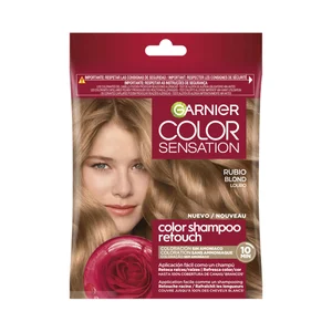 GARNIER Color sensation tono 7.0 rubio Coloración retocadora de raices sin amoniaco.