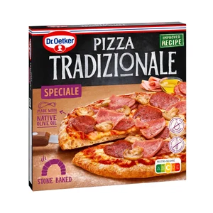 DR. OETKER Pizza especial con crema de leche Tradizionale 345 g.