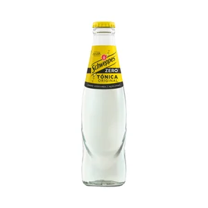 SCHWEPPES Tónica Zero botella de cristal de 20 cl.