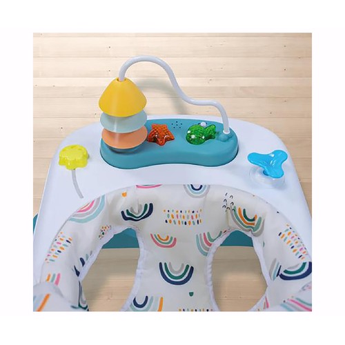 ASALVO Andador básico fun arcoiris, andandor evolutivo, panel interactivo, +6 meses