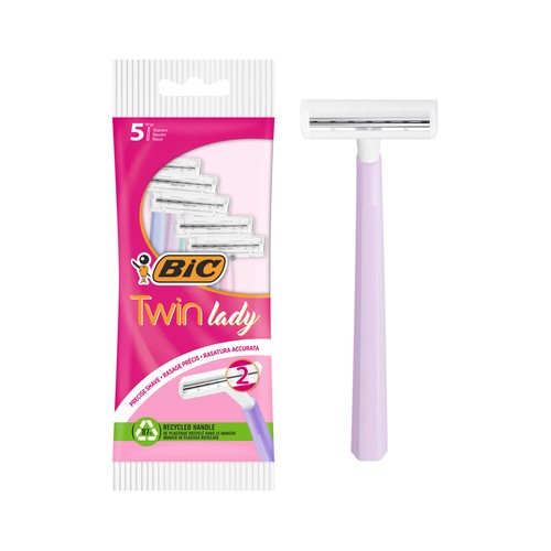 BIC Twin lady Maquinilla desechable de doble hoja 5 uds