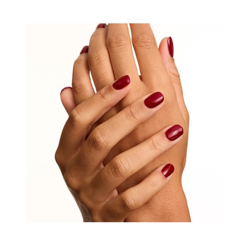 ESSENCE tono 14 My favour red rojo oscuro Esmalte de uñas en gel de larga duración.