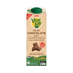 Imagen de VIVESOY de Pascual Bebida vegetal de soja con chocolate 1 l.