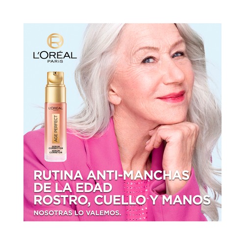 L´ORÉAL PARIS Age perfect Serúm corrector acción rapida anti-manchas, para pieles maduras 30 ml.
