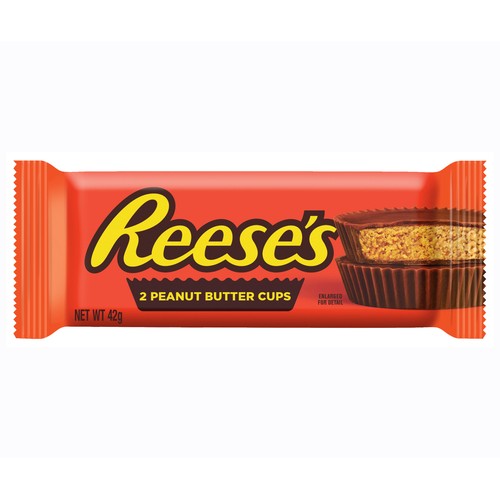 REESE'S Cups crema de cacahuete pack 2 de 42 g.