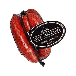 Imagen de CASA CASTELAO Chorizos ahumados guardados en malla CASA CASTELAO 500 g.