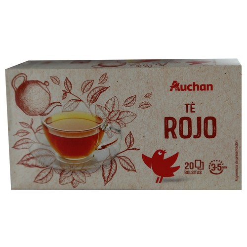 Té rojo PRODUCTO ALCAMPO 20 uds.36 g.