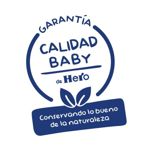 HERO Baby Tarrito con textura suave de hervido de verduras de la hueta, a partir de 4 meses 235 g.