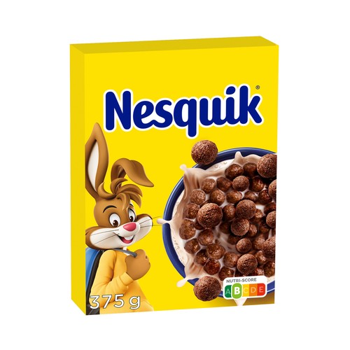 NESQUIK de NESTLÉ Cereales de chocolate 375 g.