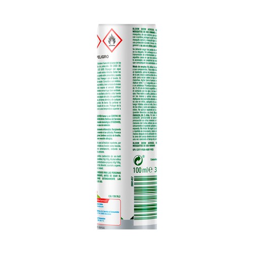 BLOOM Insecticida para mosquitos común y tigre 100 ml.