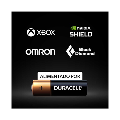 Pack de 10 pilas alcalinas AA, LR06, 1,5V, DURACELL Plus.