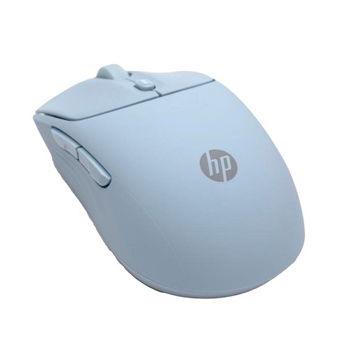 Ratón inalámbrico HP 400 Azul, tecnología laser, 5 botones, con pilas