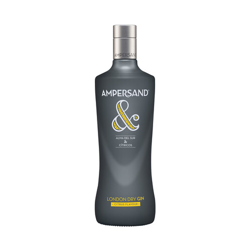 AMPERSAND Ginebra tipo London dry con cítricos 70 cl.