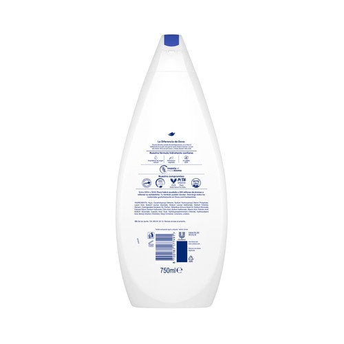 DOVE Gel de baño o ducha para una hidratación profunda DOVE 750 ml