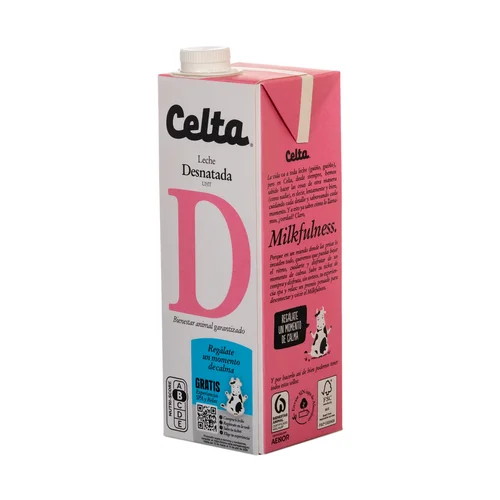 Leche de vaca entera 6 x 1 l.