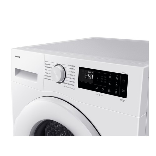 Secadora por condensación con bomba de calor SAMSUNG DV90DG52A0TEEC, capacidad de secado: 9KG, clasificación energética: C, H: 85cm, A: 60cm, F: 60cm.