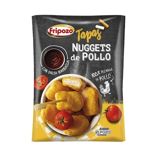 FRIPOZO Nuggets de pollo con salsa barbacoa Tapas del El Pozo 300 g.