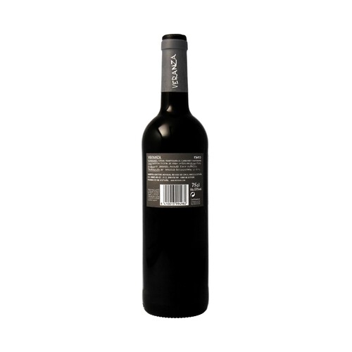 VERANZA  Vino tinto con IGP Vinos de la Tierra de Aragón VERANZA botella de 75 cl.