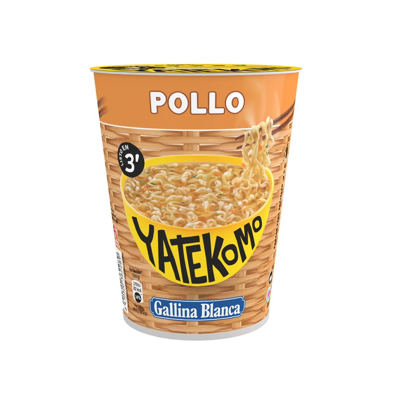 Fideos Orientales instantáneos pollo 61 g.