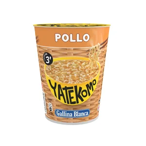 YATEKOMO Fideos Orientales instantáneos pollo 61 g.