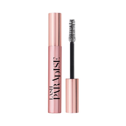 L"ORÉAL PARIS Lash paradise Tono Black Mascara de pestañas con efecto longitud y volumen.