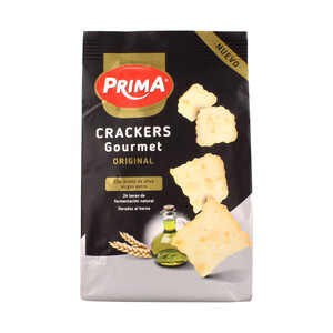 Imagen de PRIMA Gourmet Crackers original con aceite de oliva 150 g.
