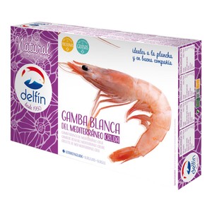 Imagen de DELFÍN Gamba blanca del Mediterráneo, cruda y ultracongelada DELFÍN (P.N.E) 1 kg.