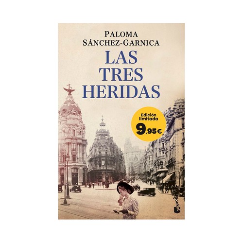 Las tres heridas bk 9,95 my. Paloma Sánchez. BOOKET